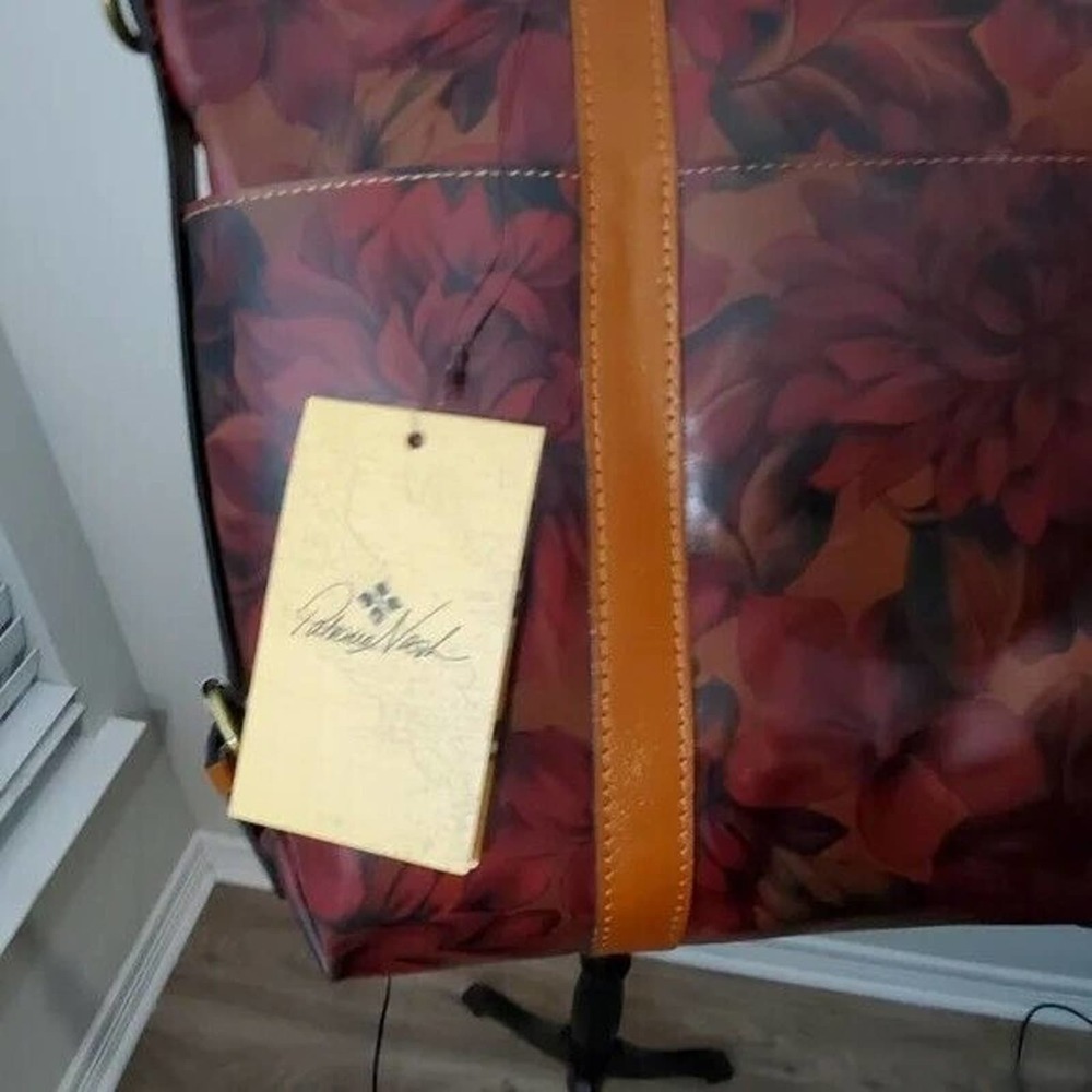 Patricia Nash Carducci English Rustic Mums tote satchel handbag NEW!!!! - Picture 8 of 12